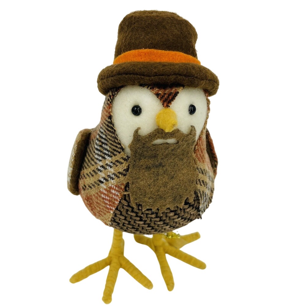 Copper 2017 Target Spritz Felt Bird Decor Collection‎ Thanksgiving Fall Plaid
